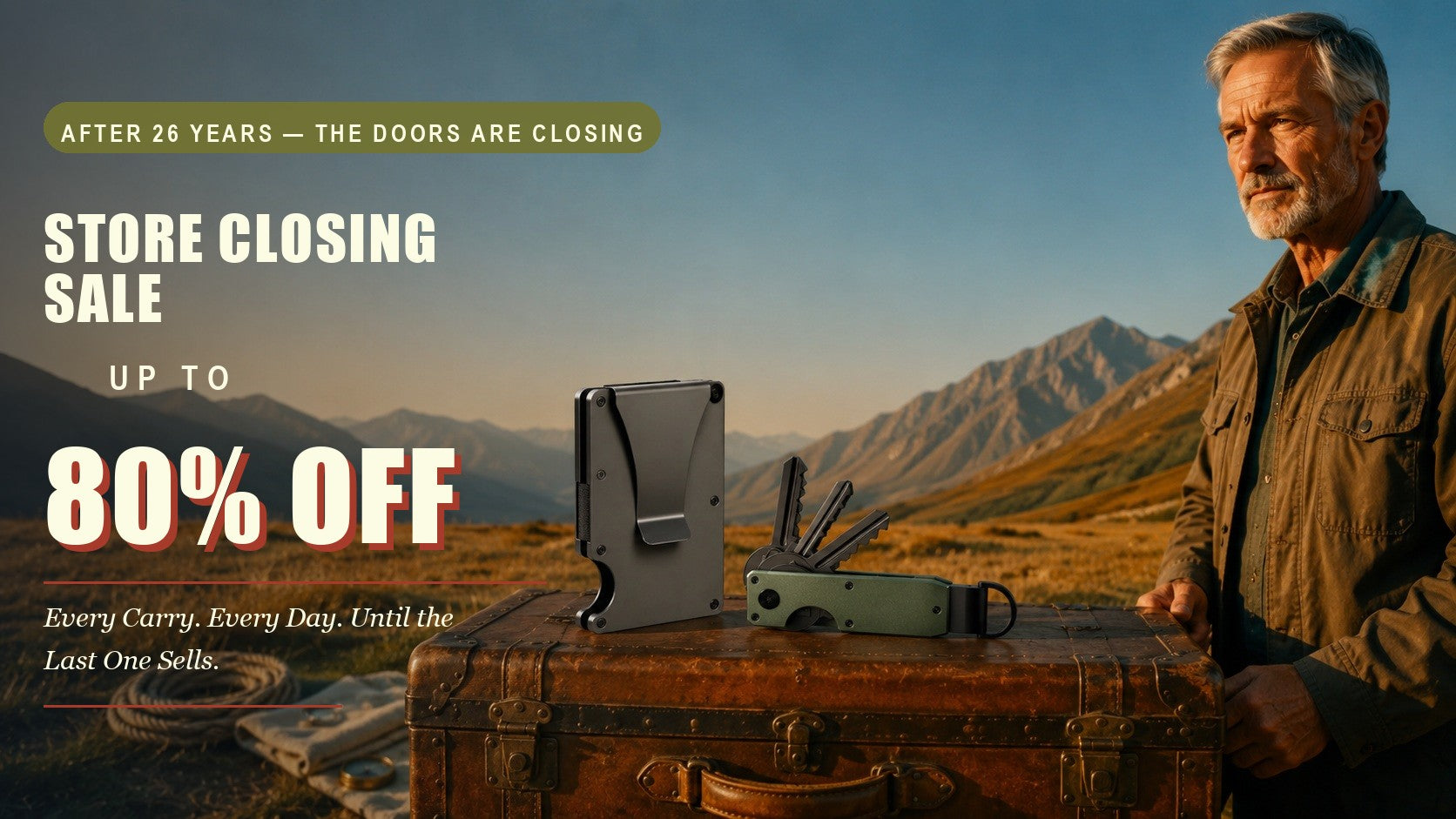Vanefield EDC Gear - store closing sale up to 80% off