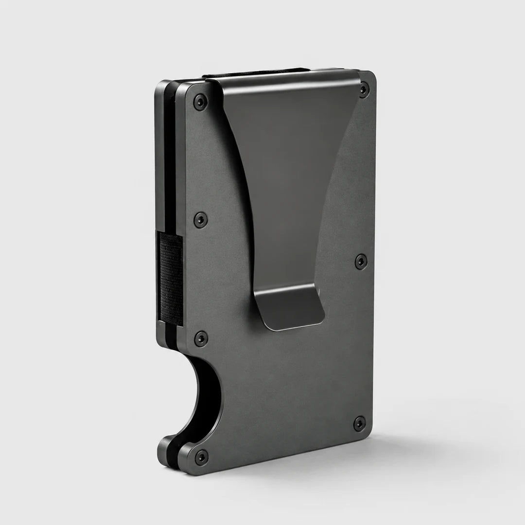 Titan Wallet in gunmetal black