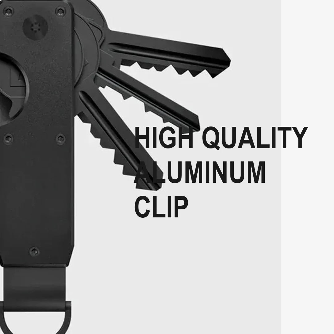 Aluminium clip of the VaneShield Organizer