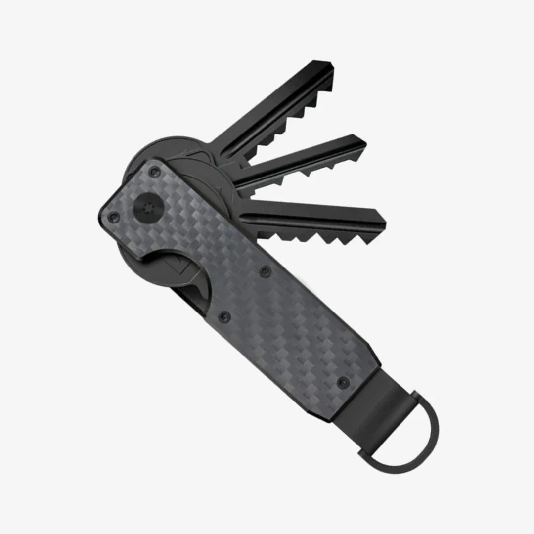 VaneShield Organizer in 3K carbon fibre with keys