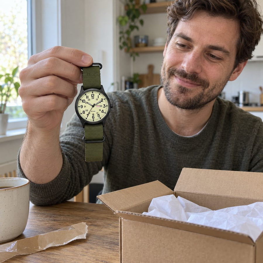 Unboxing the Watch 4.1 at home