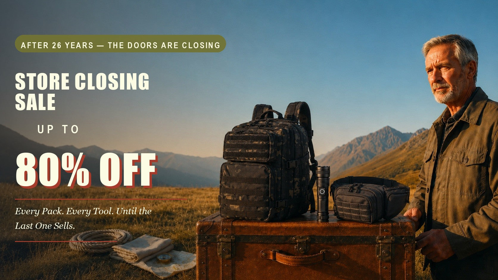 Vanefield Explorer Gear - store closing sale up to 80% off