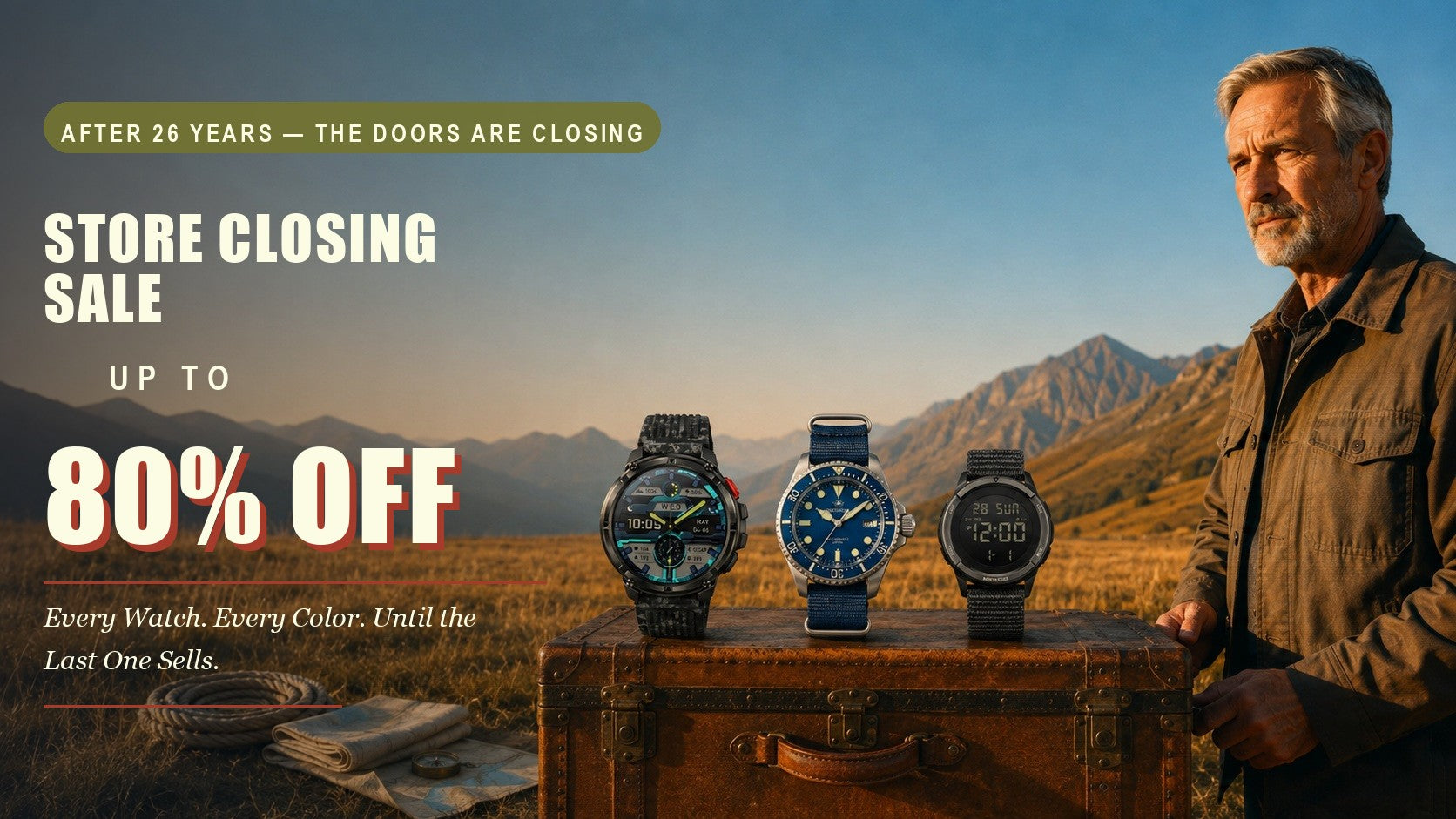 Vanefield Watches - store closing sale up to 80% off