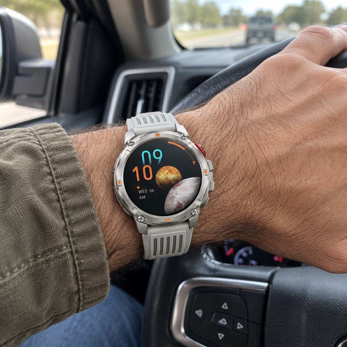Vanefield Titan Pro Sand on wrist