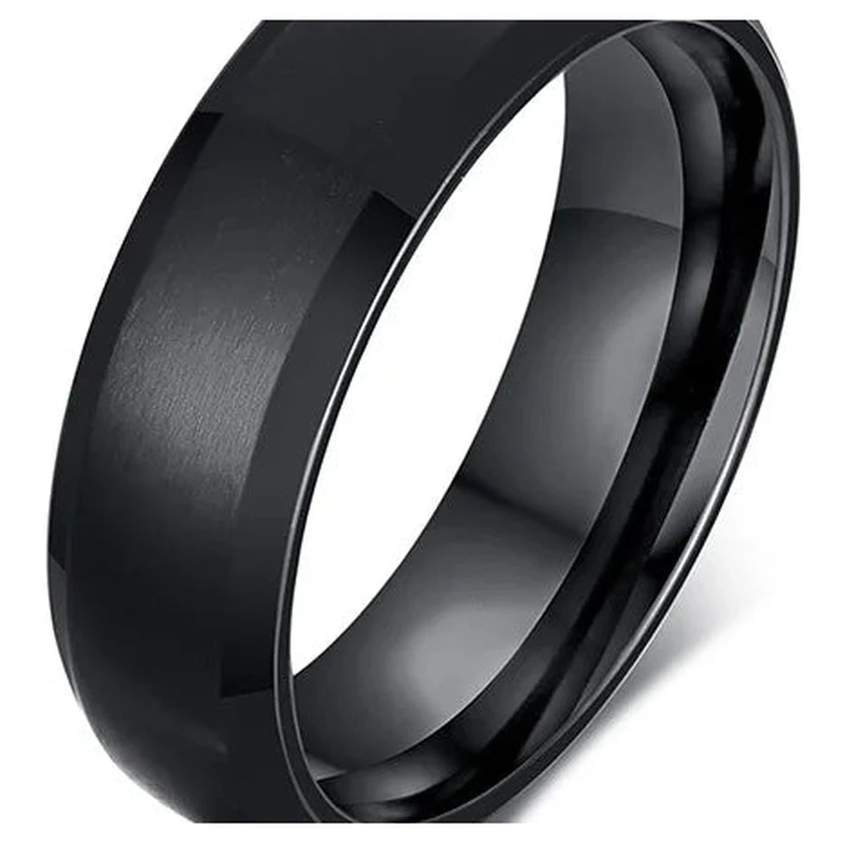 Vanefield Valor Ring in gunmetal titanium steel