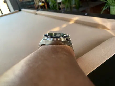 Vanefield Quartzo 300 worn by a customer