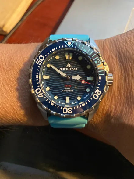 Vanefield Quartzo 300 worn by a customer