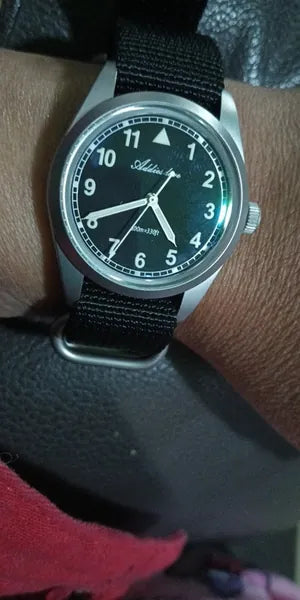 Vanefield Field Watch 38 worn by a customer