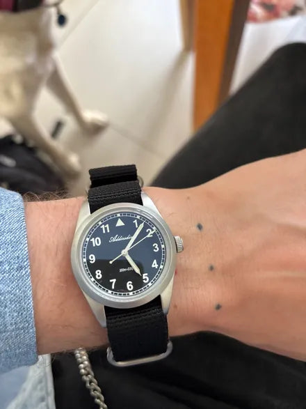 Vanefield Field Watch 38 worn by a customer