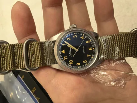 Vanefield Field Watch 38 worn by a customer