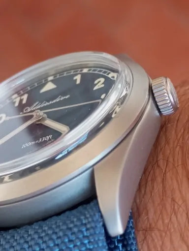 Vanefield Field Watch 38 worn by a customer