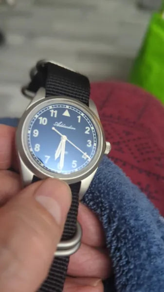 Vanefield Field Watch 38 worn by a customer