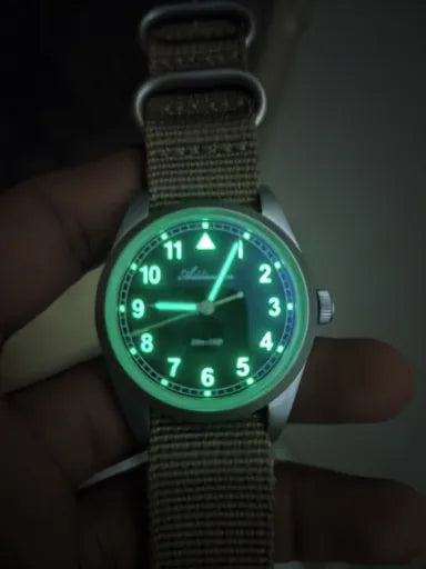 Vanefield Field Watch 38 worn by a customer