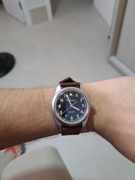 Vanefield Field Watch 38 worn by a customer