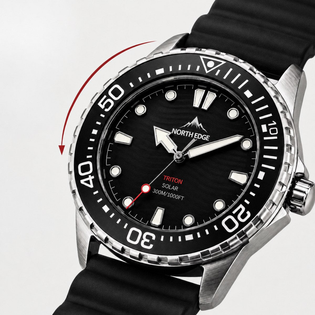 UNIDIRECTIONAL ROTATING BEZEL